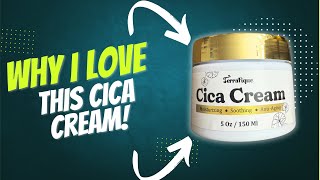 Review of Moisturizing Cica Cream for Face [upl. by Oker]