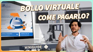 Come pagare limposta di bollo virtuale sul sito dellAgenzia delle Entrate [upl. by Brentt954]