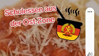 DDR REZEPTE OstZonen Tomatensoße in der Schule [upl. by Liek]