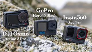 DJI Osmo Action 5 Pro vs GoPro Hero 13 Black vs Insta360 Ace Pro [upl. by Ile]