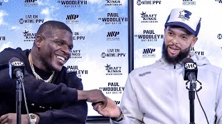 Deron Williams vs Frank Gore • FULL POST FIGHT PRESS CONFERENCE  ShowTime Boxing [upl. by Buckden123]