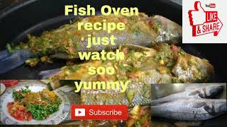 HOW TO COOKED FISH OVEN RECIPE  Jocelyn Pedazo [upl. by Airotnes]