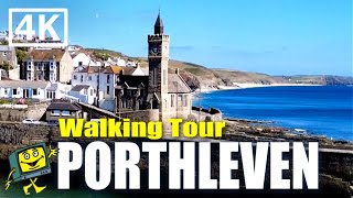 PORTHLEVEN Cornwall UK July 2022  4K Walking Tour [upl. by Rosabel]