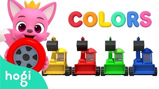 Learn Colors with Colorful Cars｜Hogis Garage｜Car Repair｜Colors for Kids｜Hogi Colors [upl. by Clementius641]