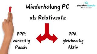 Latein  Einfach erklärt das PPP und PPA als Participium coniunctum PC [upl. by Ahseei]