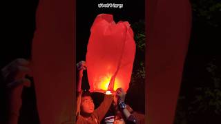 Fire balloon trending trendingshorts youtubeshorts shorts [upl. by Nitsyrk178]