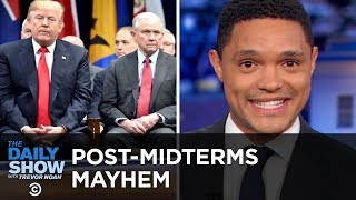 Trump’s AntiPress Press Conference amp Jeff Sessions’s Forced Resignation  The Daily Show [upl. by Anihta293]