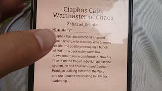 ciaphas cain warmaster of chaos part 1 [upl. by Nayt]