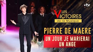 Pierre de Maere  Un jour je marierai un ange Live Victoires 2023 [upl. by Egwan]