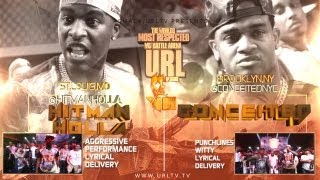 SMACK URL PRESENTS HITMAN HOLLA VS CONCEITED  URLTV [upl. by Anotal]