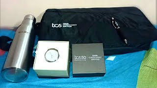 TCS joining kit  Welcome kit  TCS goodies 2022 [upl. by Ayekim]