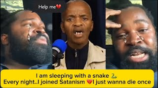 Big Zulu crying out loud abaut Sleeping with a snake every night Brother Enigma said many will die [upl. by Nawuq]