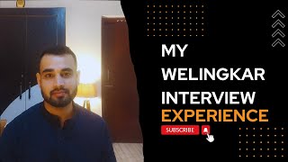 My Welingkar Interview Experience Welingkar Mumbai amp Bengaluru Interview Tips [upl. by Shulins]