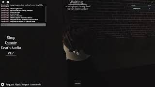 How to glitch trought the door upstairs  roblox  spin the bottle [upl. by Nihhi]