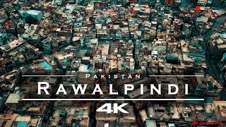 Rawalpindi Pakistan 🇵🇰  by drone 4K [upl. by Ahseym]