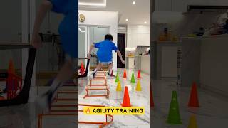 AGILITY TRAINING 🦶 PLYOMETRICS 🔥 NEXT LEVEL 🌟 SPEED speedandagility exerciseathome sports [upl. by Scharf]