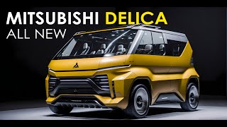 Mitsubishi Delica All New Facelift Concept Car AI Design [upl. by Lasley]