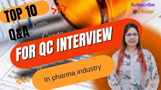 top interview questions and answers for QC in pharma industry QC interview preparation qclab [upl. by Lunette]