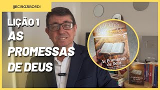 As Promessas de Deus  ​⁠Lição 1  CPAD  EBD  ​⁠​⁠​⁠​⁠Cirozibordi [upl. by Ahsaet751]