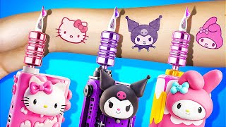 Hello Kitty And Kuromi Tattoo Studio For Superheroes  Who Murdered Superhero [upl. by Atteloj]