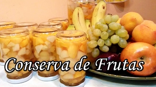 Como Fazer Conserva de Frutas  Receita Incrível  242 por Fernando Couto [upl. by Yelram]