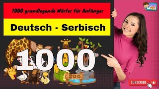 🎀Lernen Sie einfache Deutsch Serbisch Vokabeln für Anfänger [upl. by Assital]