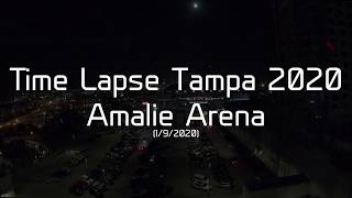 Time Lapse Tampa 2020  Amalie Arena [upl. by Aled]