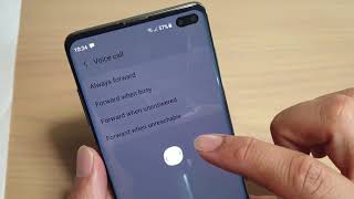 Samsung Galaxy S10  S10 How to Setup Call Forwarding [upl. by Kaila351]