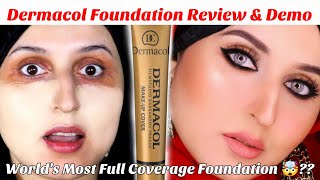 Dermacol Makeup Cover Foundation HONEST Review  PRICE amp Demo  World Most Full Coverage Foundation [upl. by Roberta]