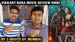 Vikrant Rona Movie Review Hindi  By 3 Idiots Of Mumbai  Kiccha Sudeep  Anup B  Jacqueline F [upl. by Ahsyle]