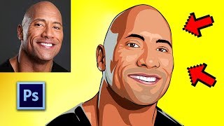 How to Cartoon Yourself 1 StepbyStep PHOTOSHOP Tutorial [upl. by Ozne]