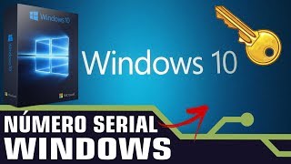 COMO DESCOBRIR O NÚMERO SERIAL DO WINDOWS [upl. by Prussian]