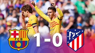 Barcelona vs Atletico Madrid 10 La Liga 2023  MATCH REVIEW [upl. by Drawyeh]