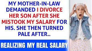 Mixing Up Money Matters The Unbelievable Reason Behind My Mother in Laws Divorce Demand [upl. by Gib770]