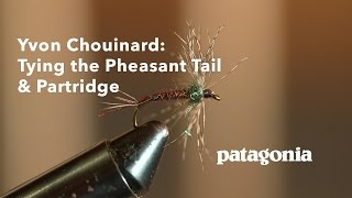 Yvon Chouinard Tying the Pheasant Tail amp Partridge [upl. by Artemas]