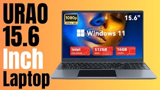 URAO 15 6 Inch Laptop  Realtecshop [upl. by Nic]