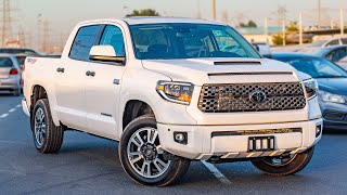 2021 Toyota Tundra 57L 381hp V8 TRD Sports – Full Visual Review  POV Test Drive [upl. by Morocco]