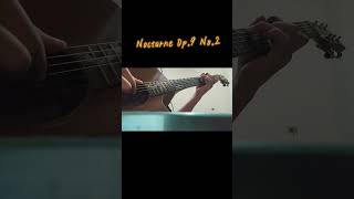 Nocturne Op9 No2 fingerstyle guitar [upl. by Akinirt504]