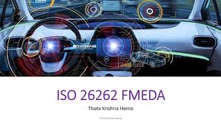 ISO 26262 FMEDA [upl. by Aeriell]