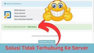 Solusi Koneksi TIdak Terhubung Ke Server Ketika Tarik Data atau Sinkron [upl. by Magdala951]