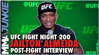 Jailton Almeida wants Shogun Rua to complete childhood dream  UFCVegas47 [upl. by Shute]