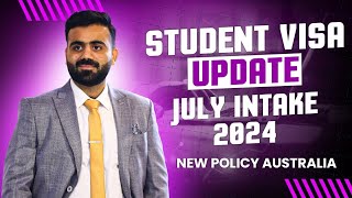 Australia Student Visa Update for July Intake 2024  Processing Time  Student Visa Update Australia [upl. by Meesan227]