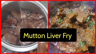 muttonLiverFryమటన్ లివర్ ఫ్రై Mutton liver Fry Telugu Sunithaskitchenandvlogs [upl. by Anivlem]