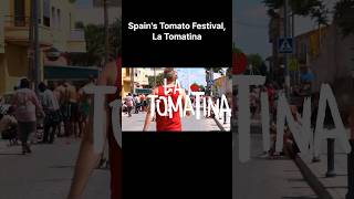 Spains Famous Tomato Festival La Tomatina [upl. by Daron]