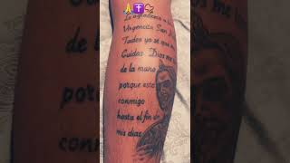 Le agradezco a la virgencita y San Judas Tadeo yo se que me cuida tattoo sanjudastadeo [upl. by Christoforo]