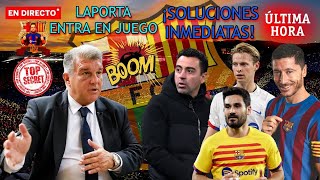 🚨ULTIMA HORA BARÇA💣¡BOMBA LAPORTA SOLUCIONES INMEDIATAS🔥XAVI HABLA CON EL VESTUARIO  NOTICIAS [upl. by Rickert216]