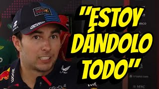 ENTREVISTA CHECO PÉREZ POST CARRERA GP HUNGRÍA 2024 [upl. by Adnwahsar]