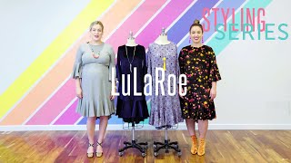 LuLaRoe  Styling Series Maurine Dress [upl. by Grantham214]