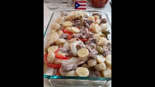 GUINEOS AL ESCABECHE BORICUA CON MOLLEJITAS 🇵🇷 [upl. by Adnwahsal]