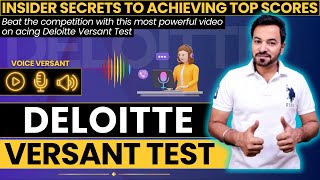 VERSANT TEST DELOITTE  Your Complete Guide to Success  Versant English Test [upl. by Eberhard590]